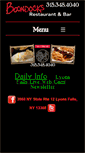 Mobile Screenshot of boondocksrestaurantandbar.com